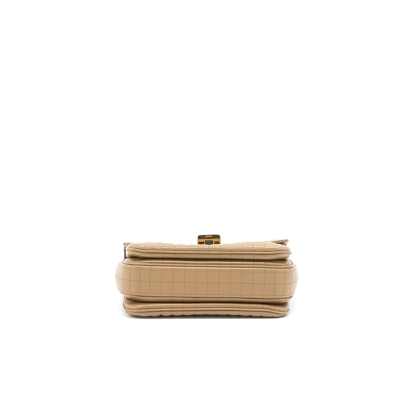 Celine C Purse Calfskin Light Camel