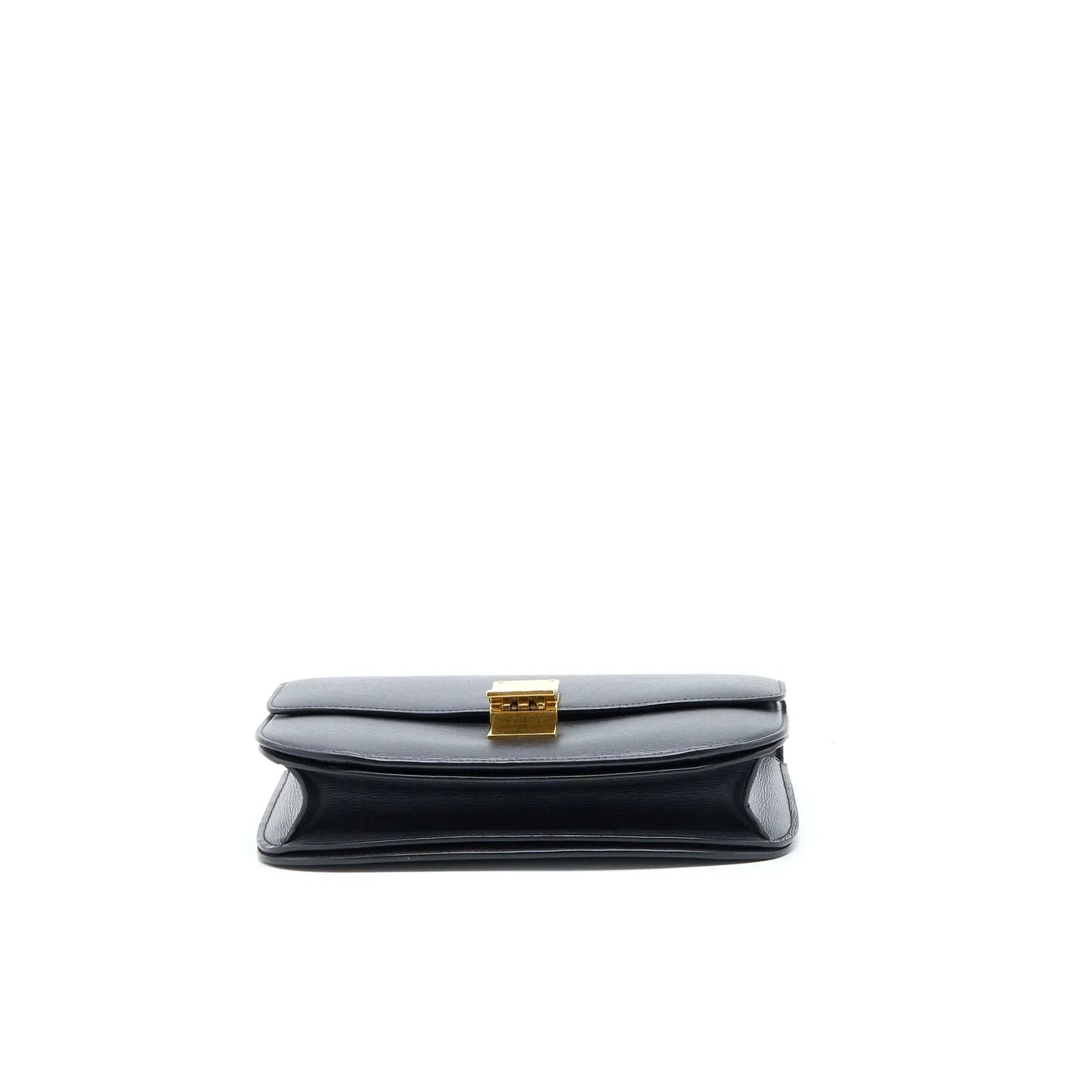 Celine Medium Classic Box Calfskin Liege Anthracite
