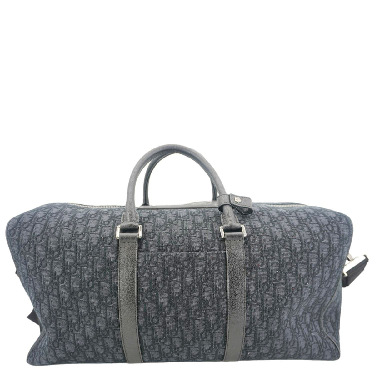 CHRISTIAN DIOR Diorissimo Canvas Duffle Bag Black Rovelle Bags