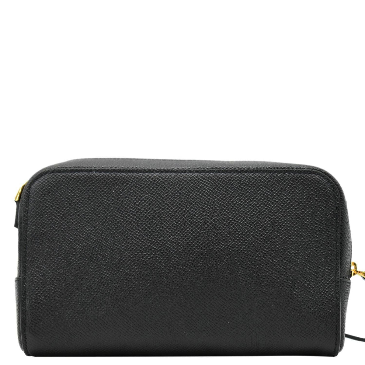 Christian Dior Caro Grained Leather Double Pouch Crossbody Bag Black Rovelle Bags