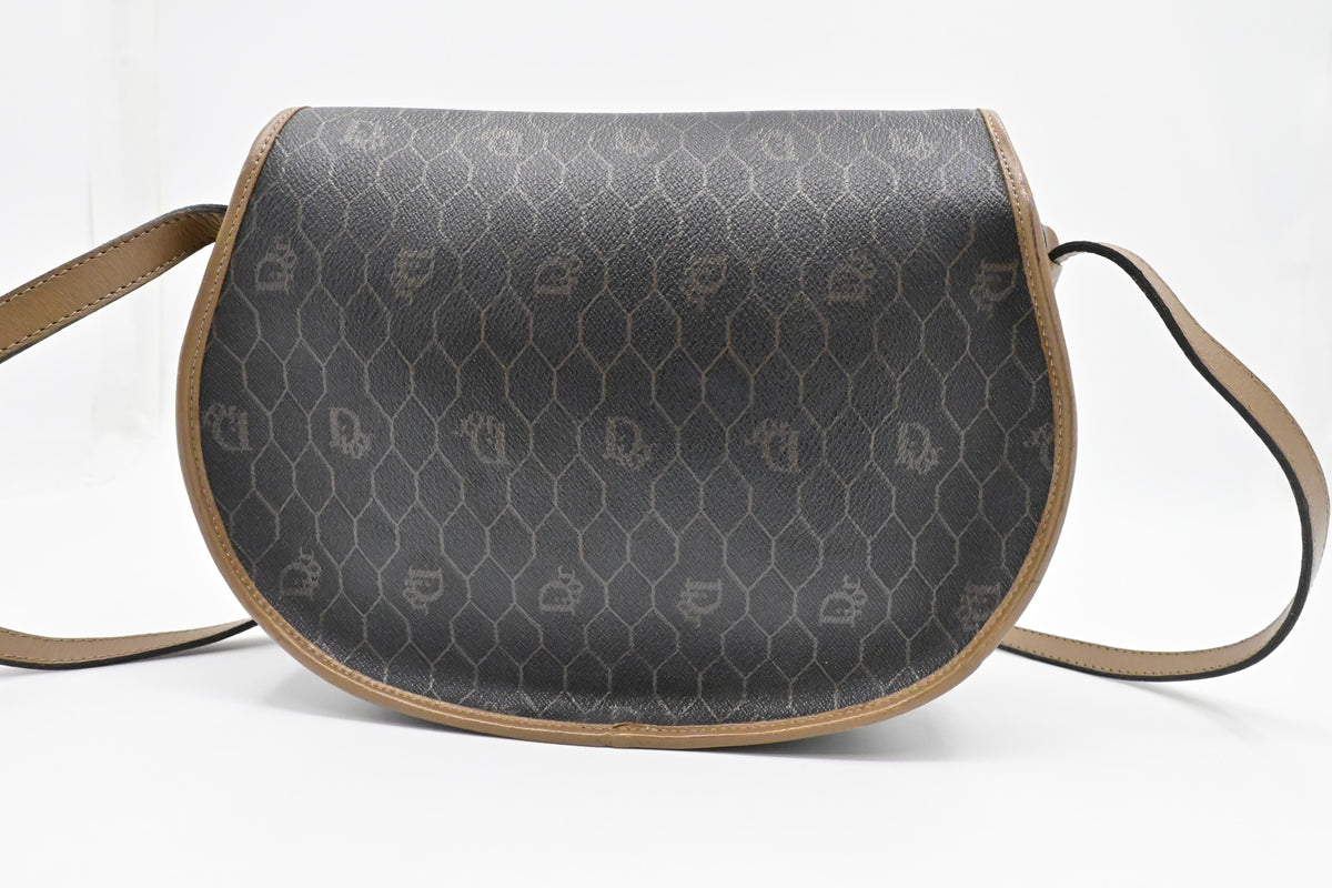 Dior Crossbody in Black Honeycomb Canvas Rovelle Bags