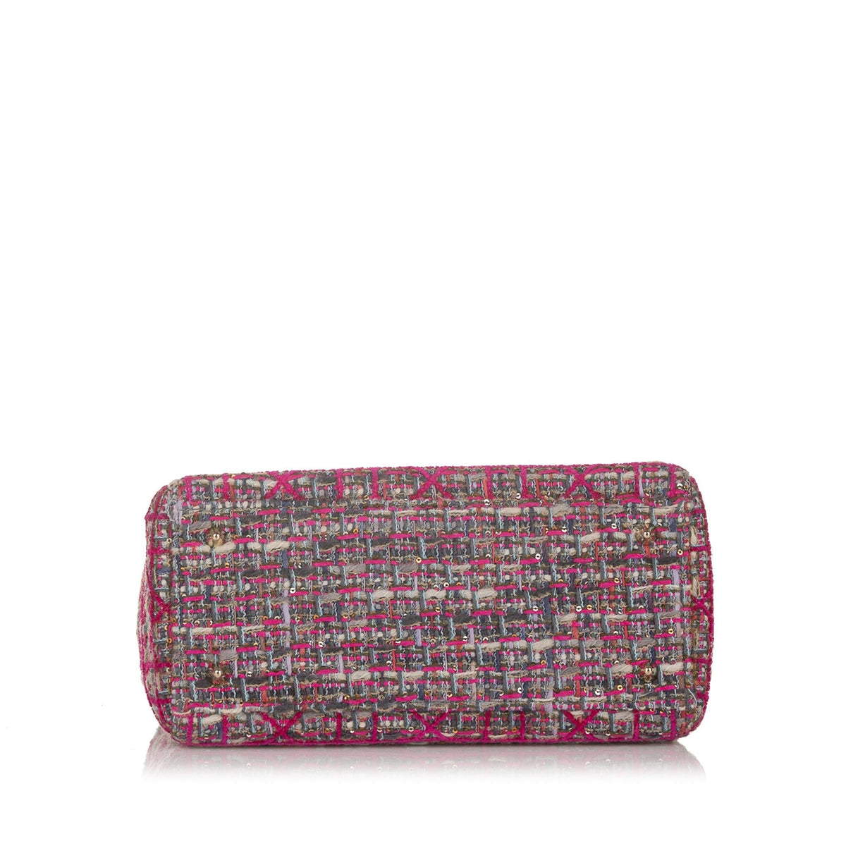 Dior Cannage Dior Tweed Satchel (SHG-32424) Rovelle Bags