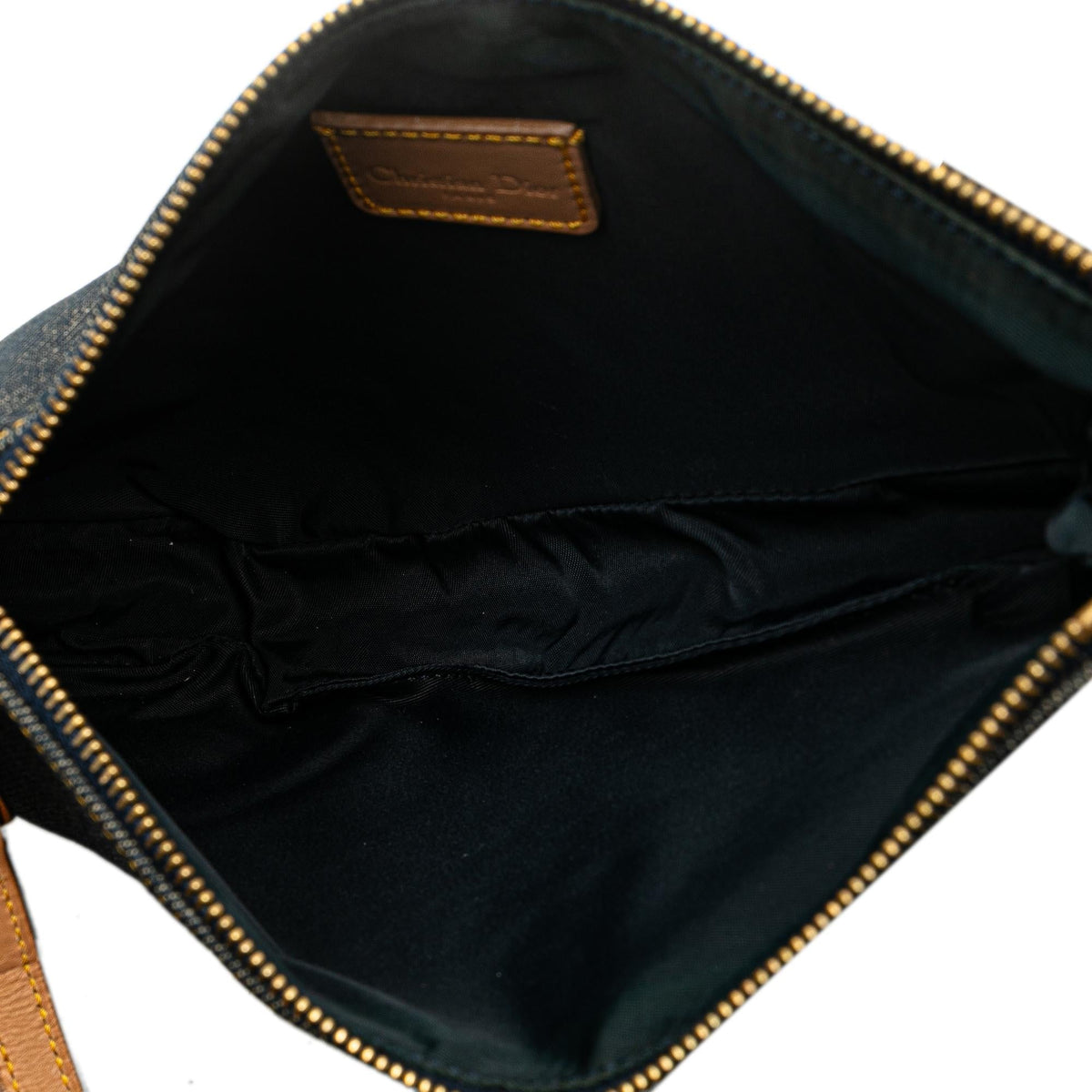Dior Denim Saddle Pochette (SHG-gVsoYC) Rovelle Bags
