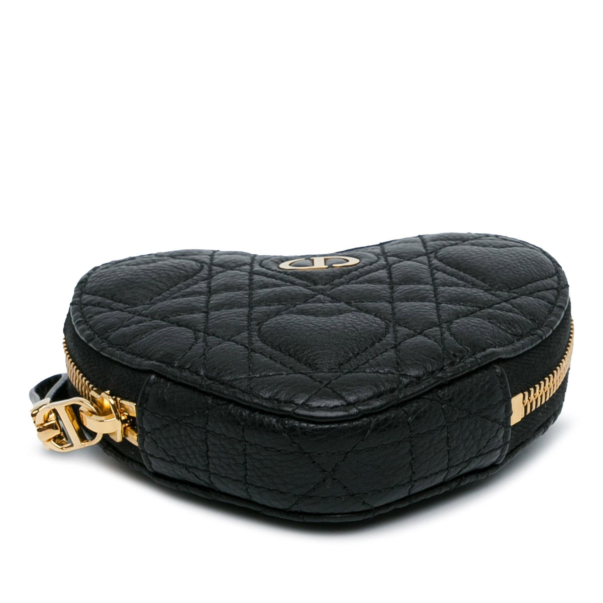 Dior DiorAmour Caro Heart Pouch with Chain (SHG-EAdnsL) Rovelle Bags