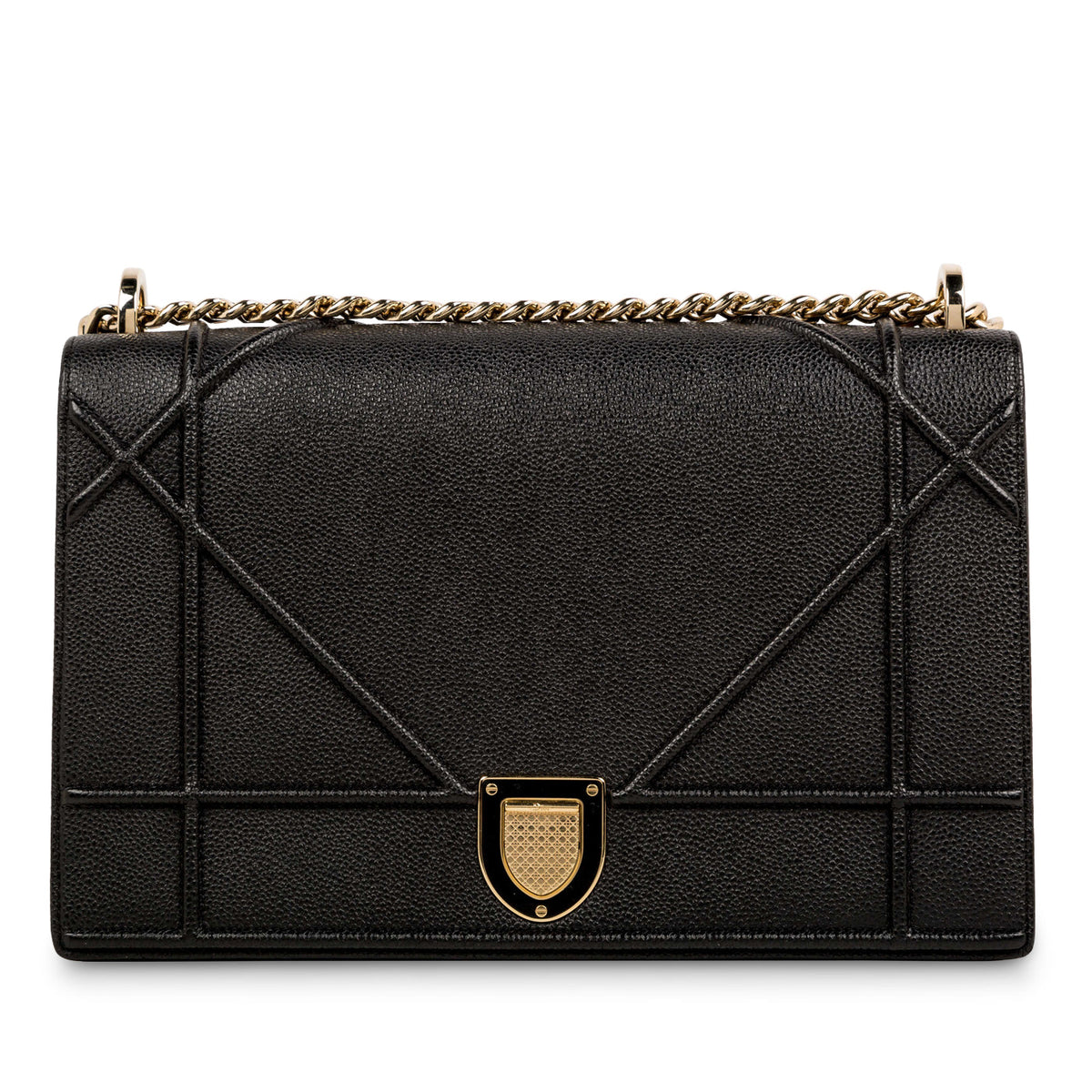 Dior Chain Leather Tote Bag Rovelle Bags