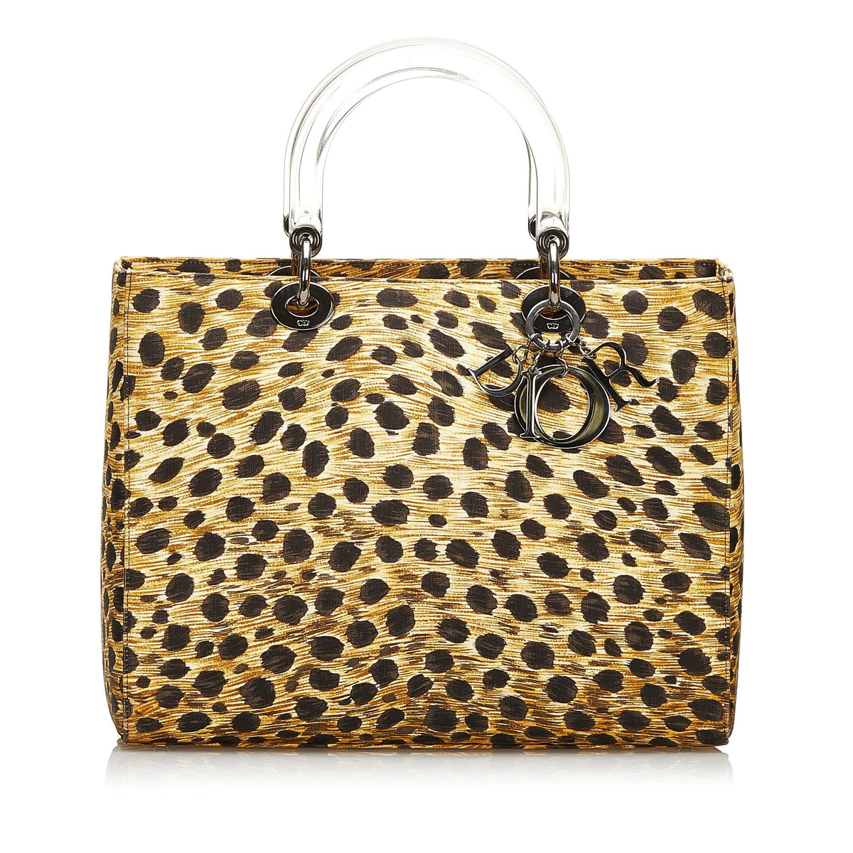 Dior Lady Dior Mini Canvas Handbag Rovelle Bags
