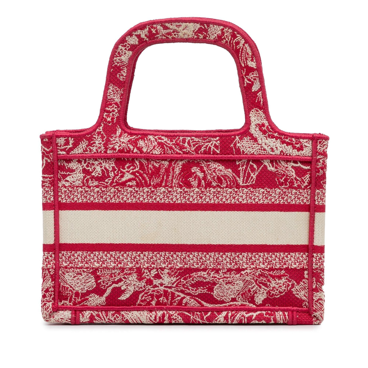 Dior Mini Embroidered Book Tote (SHG-PkGOnT) Rovelle Bags