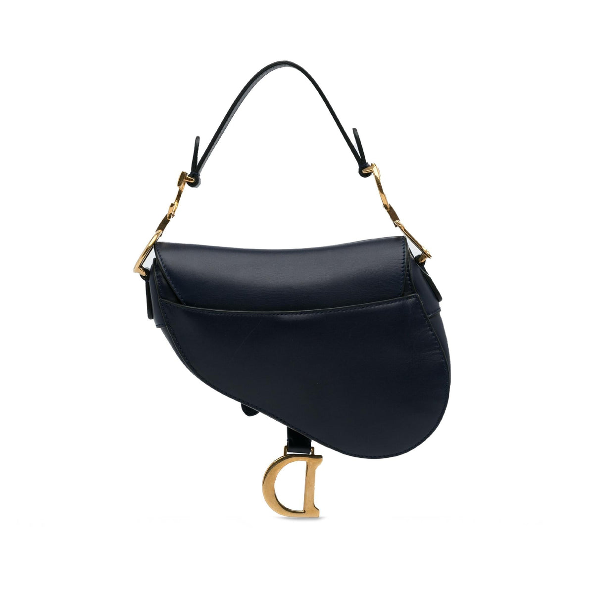 Dior Mini Leather Saddle Bag (SHG-SdNmmH) Rovelle Bags