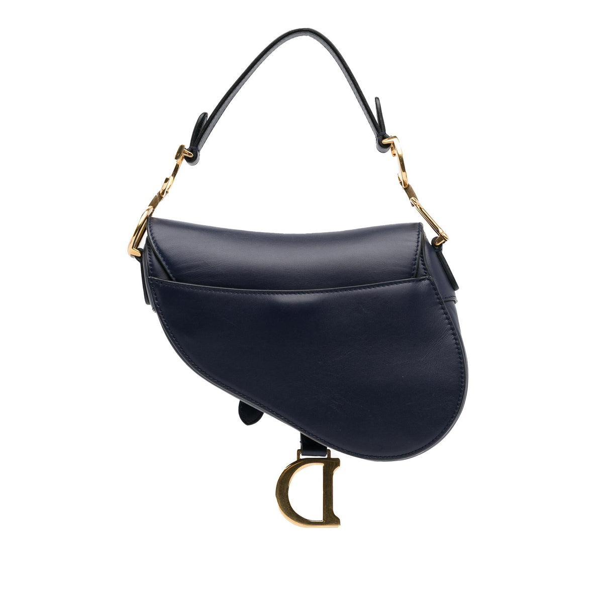 Dior Mini Leather Saddle Bag (SHG-lCrEYM) Rovelle Bags