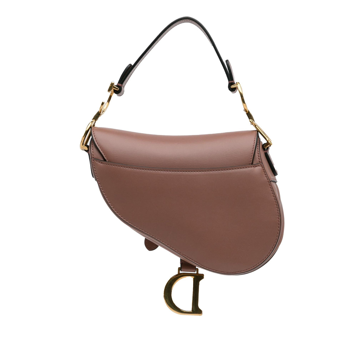 Dior Mini Leather Saddle Bag (SHG-yOAanD) Rovelle Bags