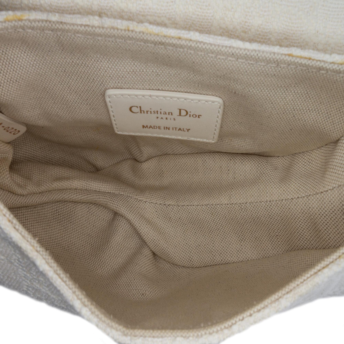 Dior Mini Oblique Canvas Saddle Bag Rovelle Bags