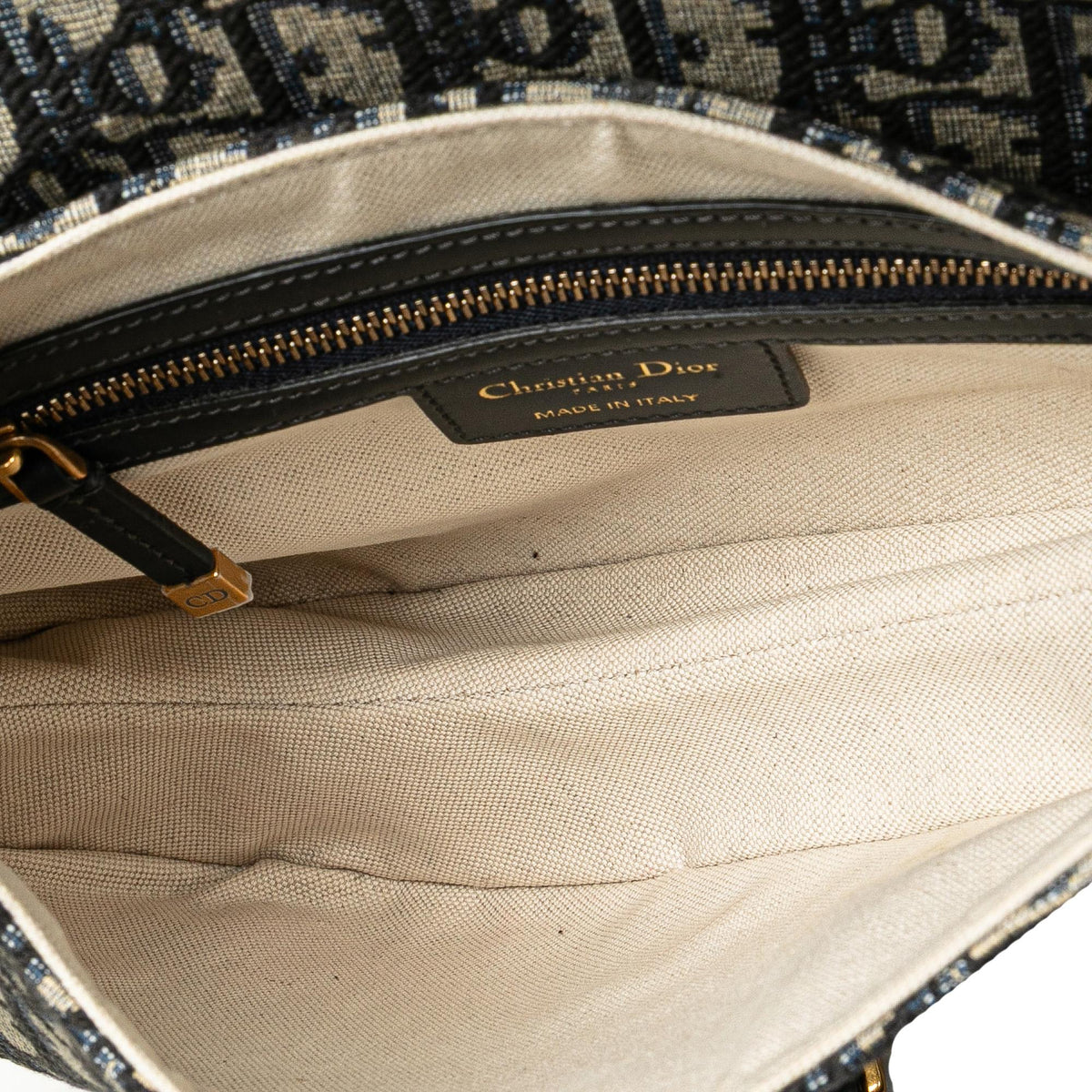 Dior Oblique Canvas Saddle Bag Rovelle Bags