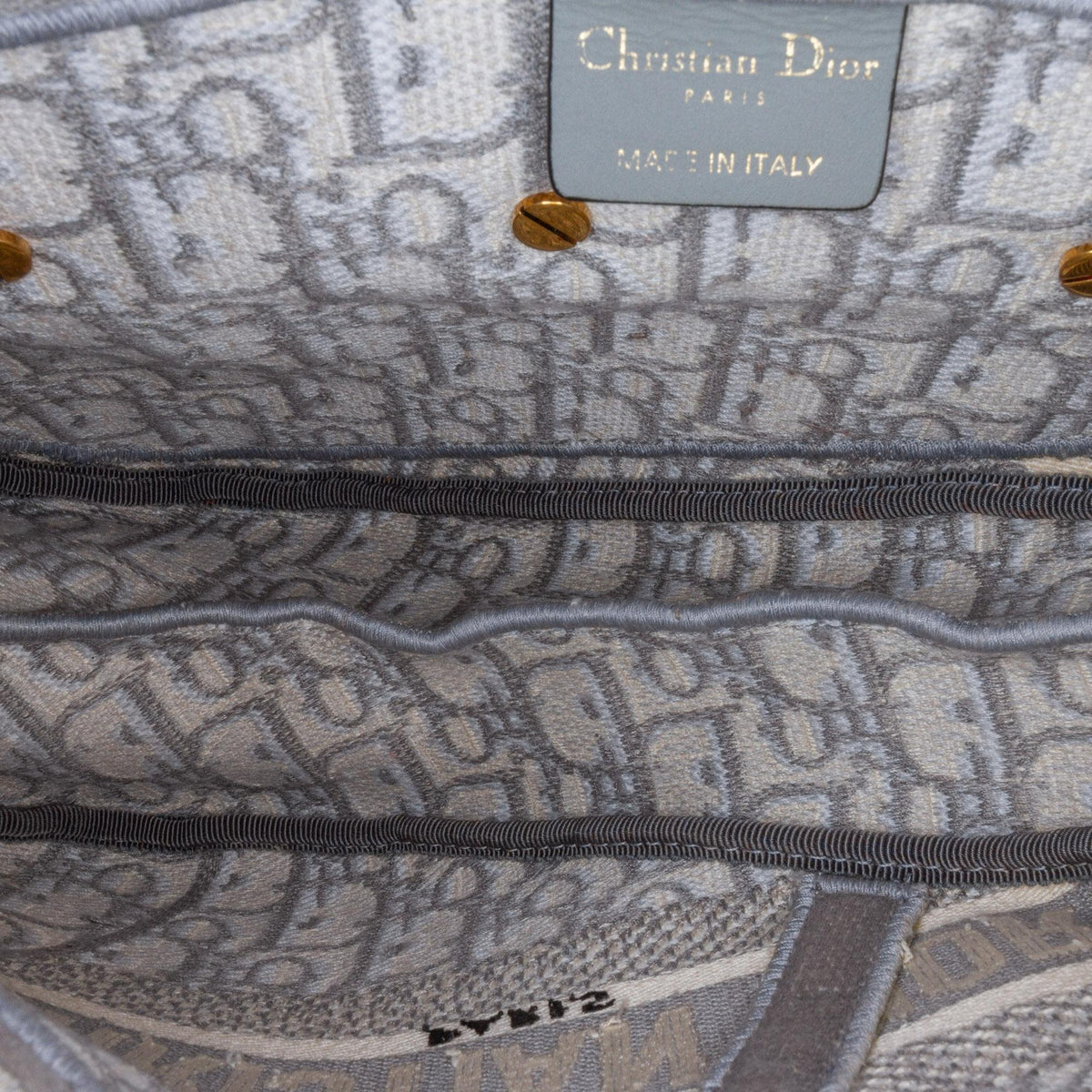 Dior Oblique Embroidered Canvas Saddle Bag Rovelle Bags