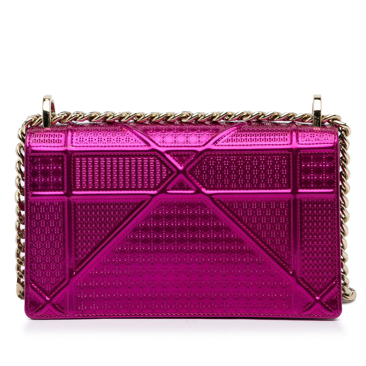 Dior Patent Microcannage Diorama Crossbody Bag (SHG-D2JEVN) Rovelle Bags