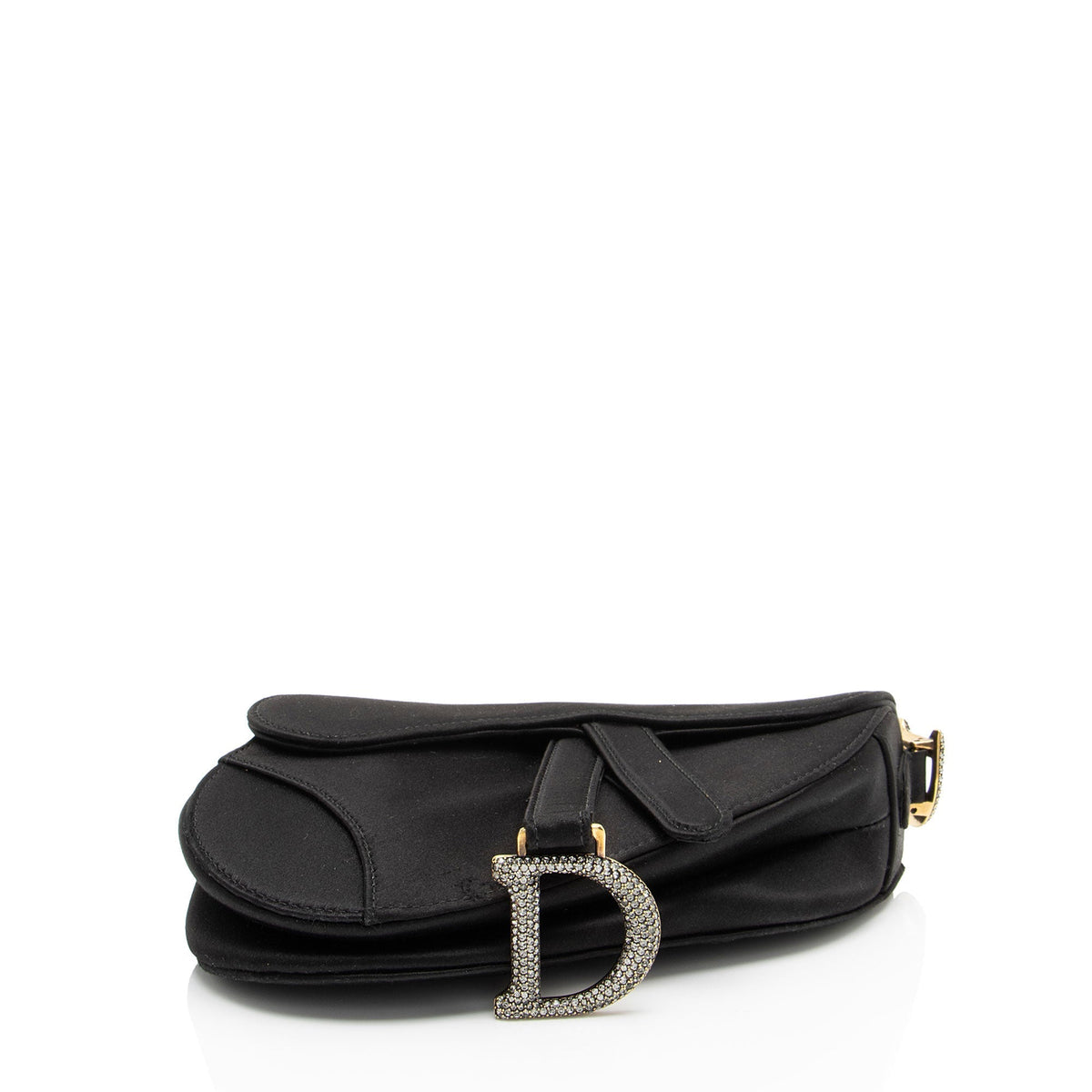 Dior Satin Crystal Saddle Mini Bag Rovelle Bags
