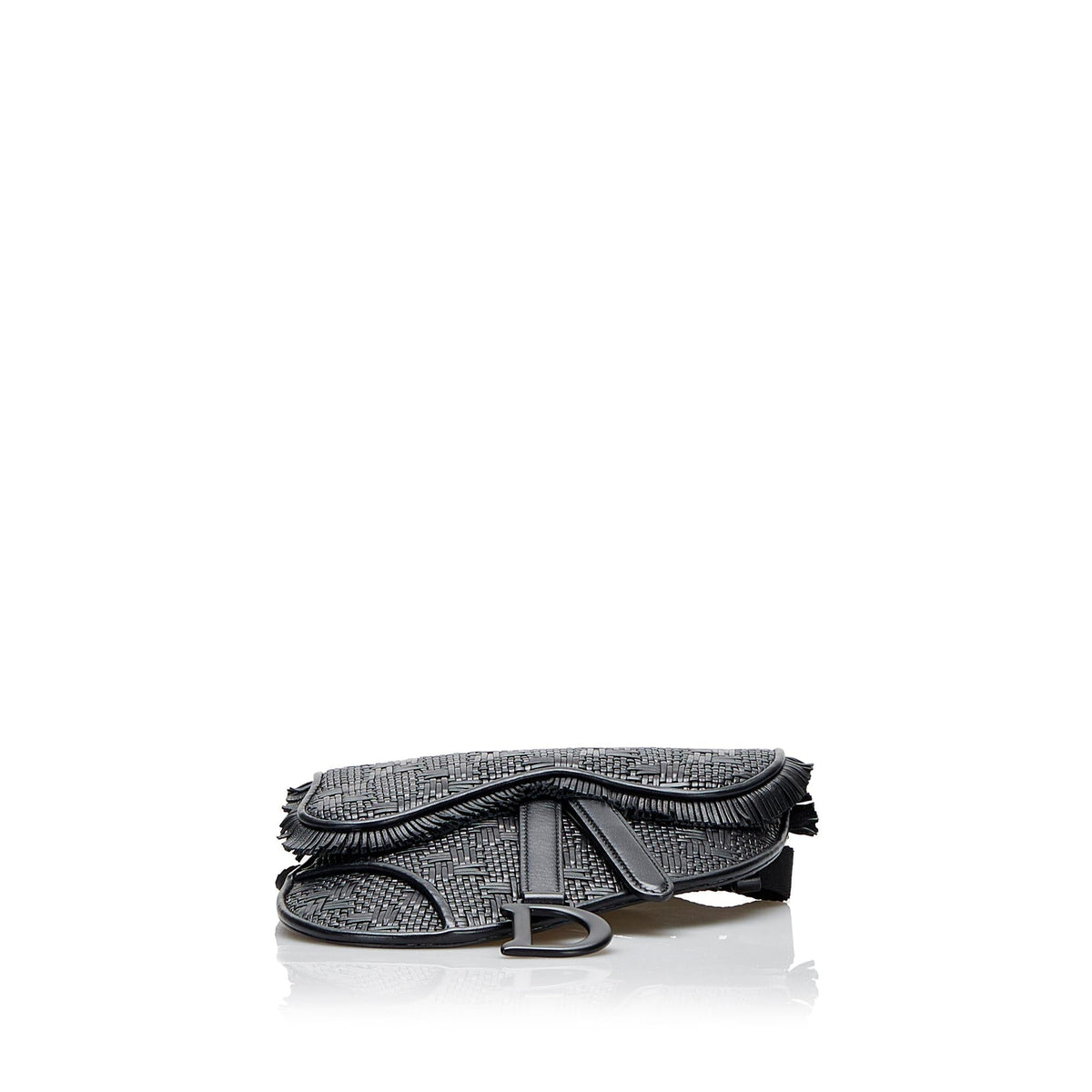 Dior Ultra Matte Woven Saddle Rovelle Bags