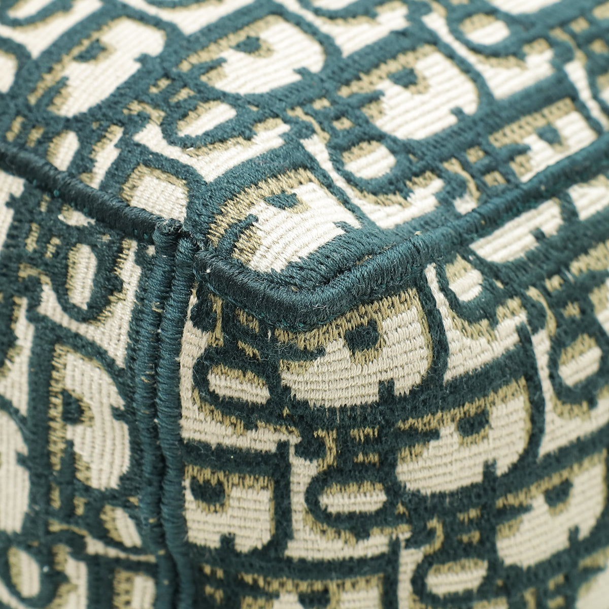 Christian Dior Vert Green Oblique Diorcamp Jacquard Messenger Bag Rovelle Bags