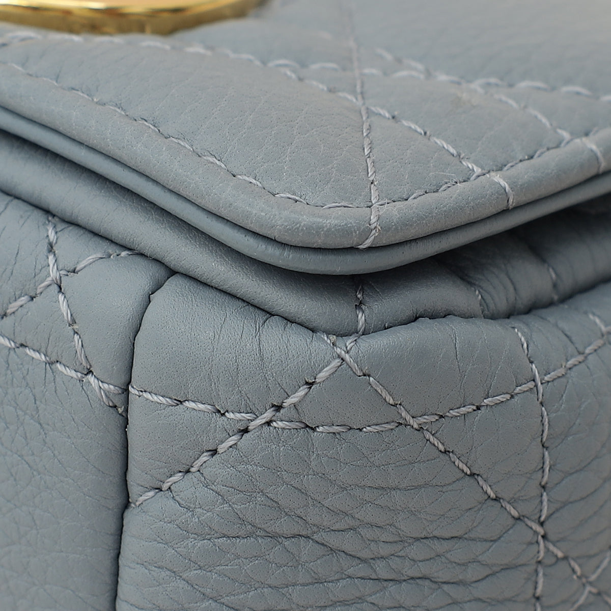 Christian Dior Blue Cannage Micro Caro Bag Rovelle Bags