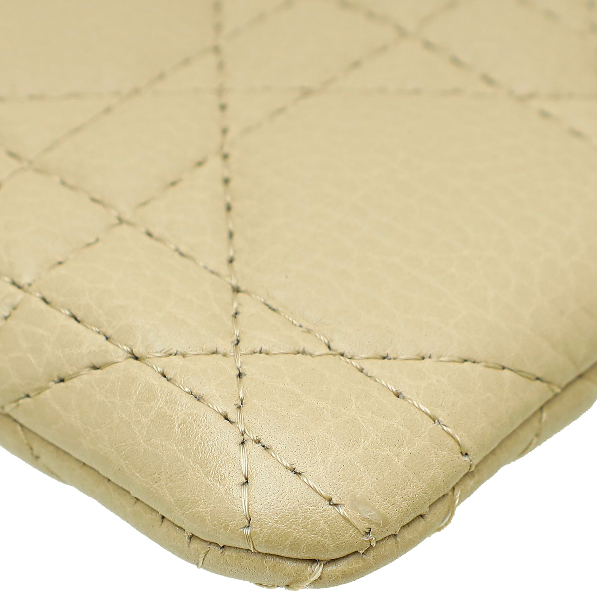 Christian Dior Beige Cannage Caro Multifunctional Pouch Rovelle Bags