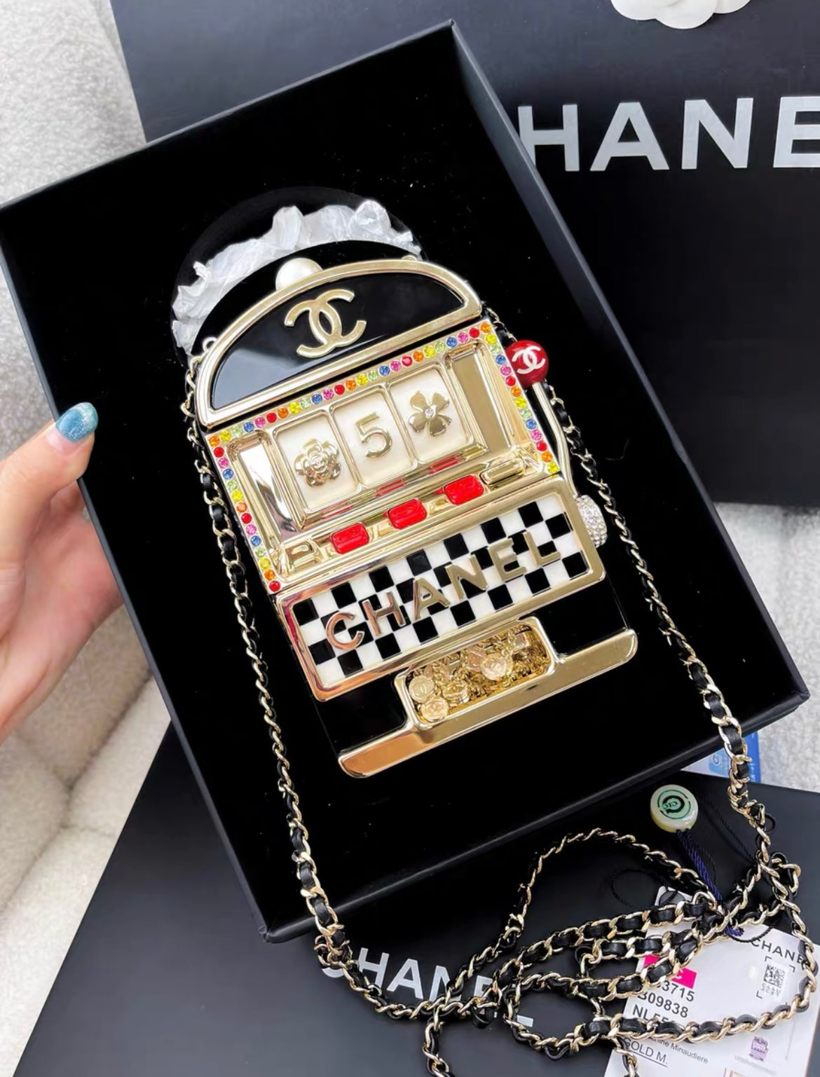 Chanel Luxury Leather Clutch Style 6 Rovelle Bags