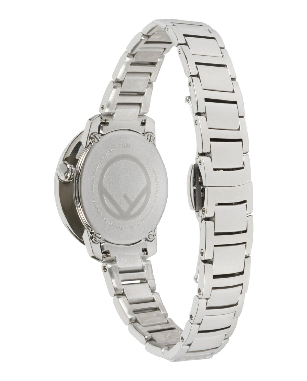 Fendi Womens Stainless Steel 28mm Bracelet Fashion Watch Rovelle Bags