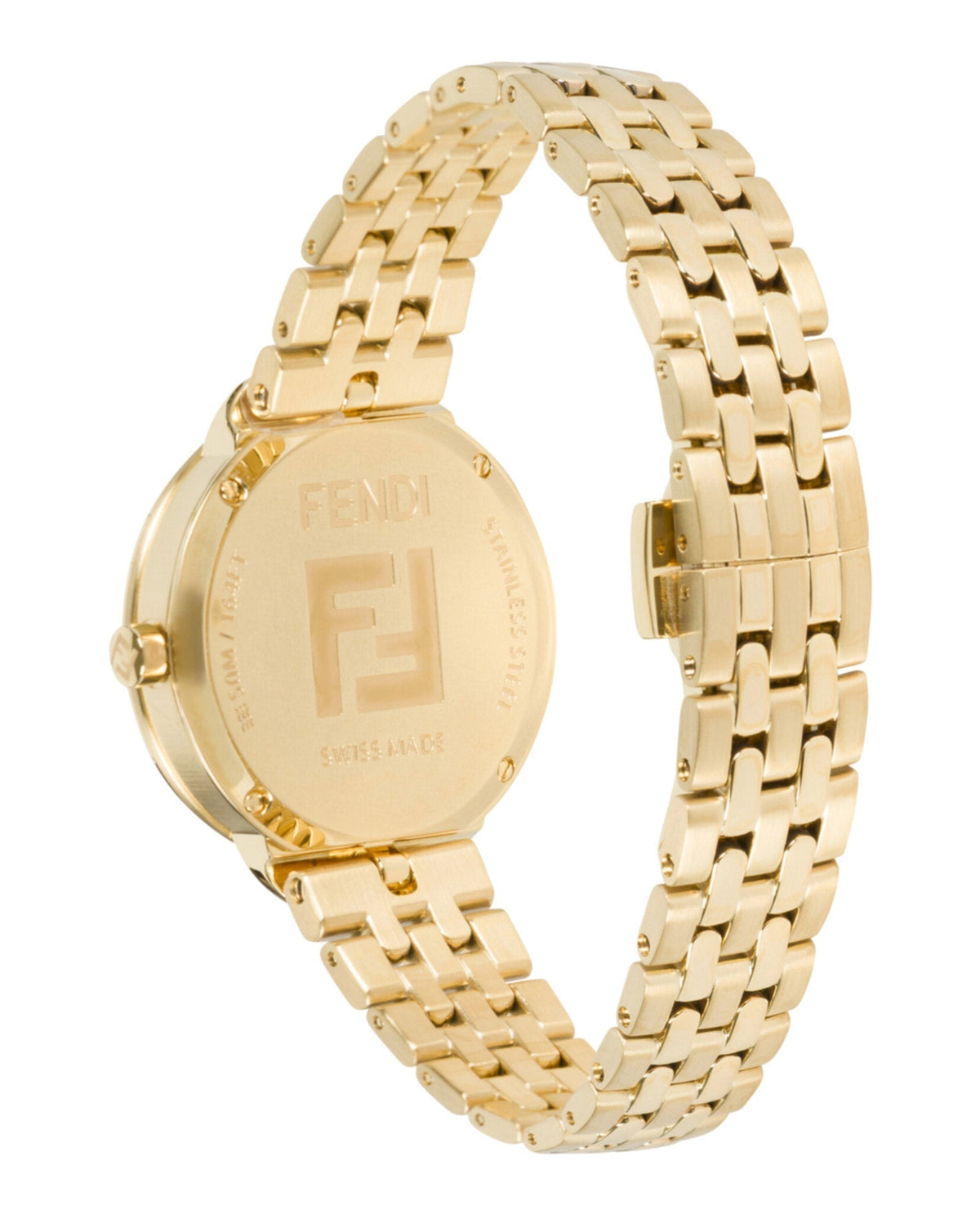 Fendi Womens Gold 30mm Bracelet Fashion Watch Rovelle Bags