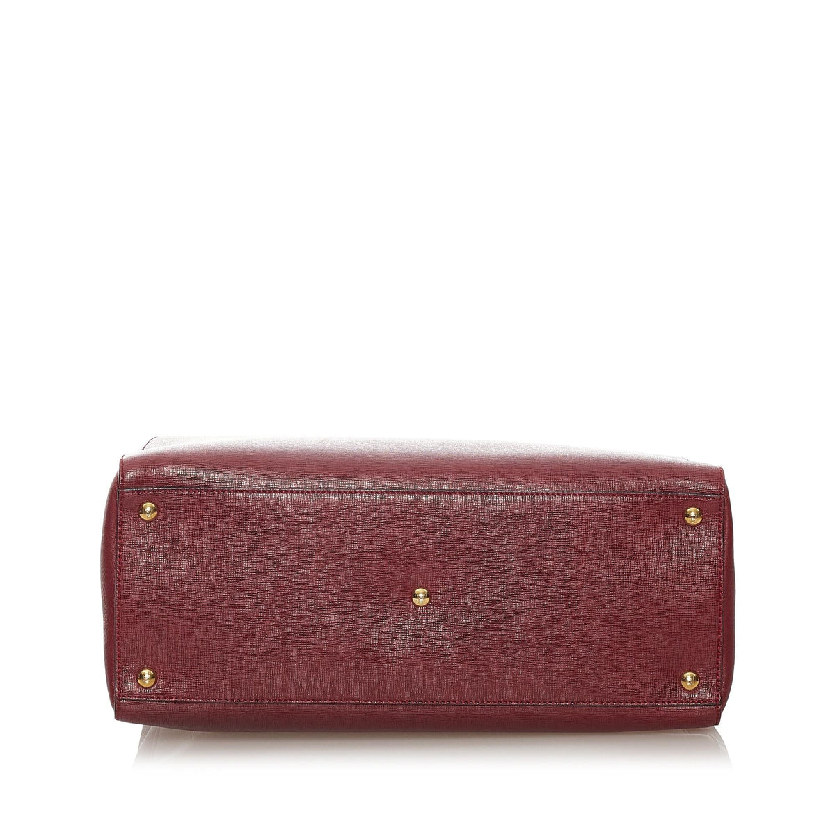 Fendi 2Jours Leather Handbag (SHG-27433) Rovelle Bags
