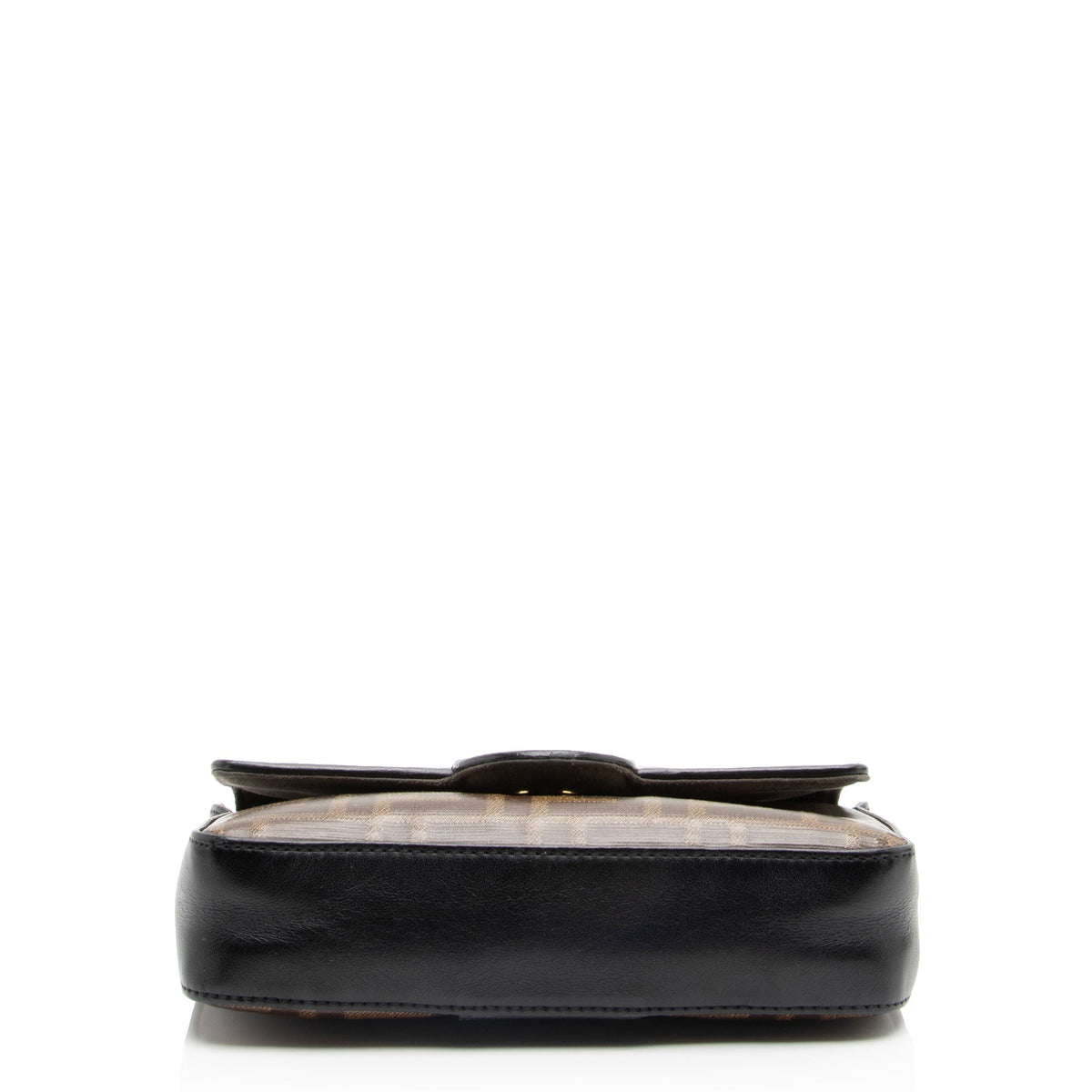 Fendi FF Spalmati 1974 Double F Mini Shoulder Bag (SHF-dtq1XP) Rovelle Bags