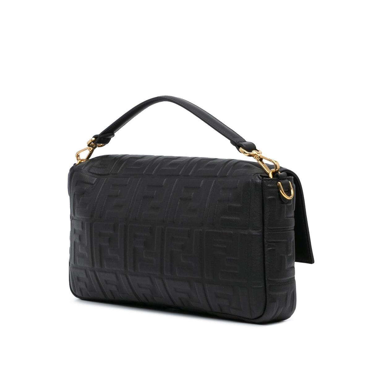 Fendi Zucca Embroidered Canvas Baguette Satchel Shg-Mie6Q3 Rovelle Bags