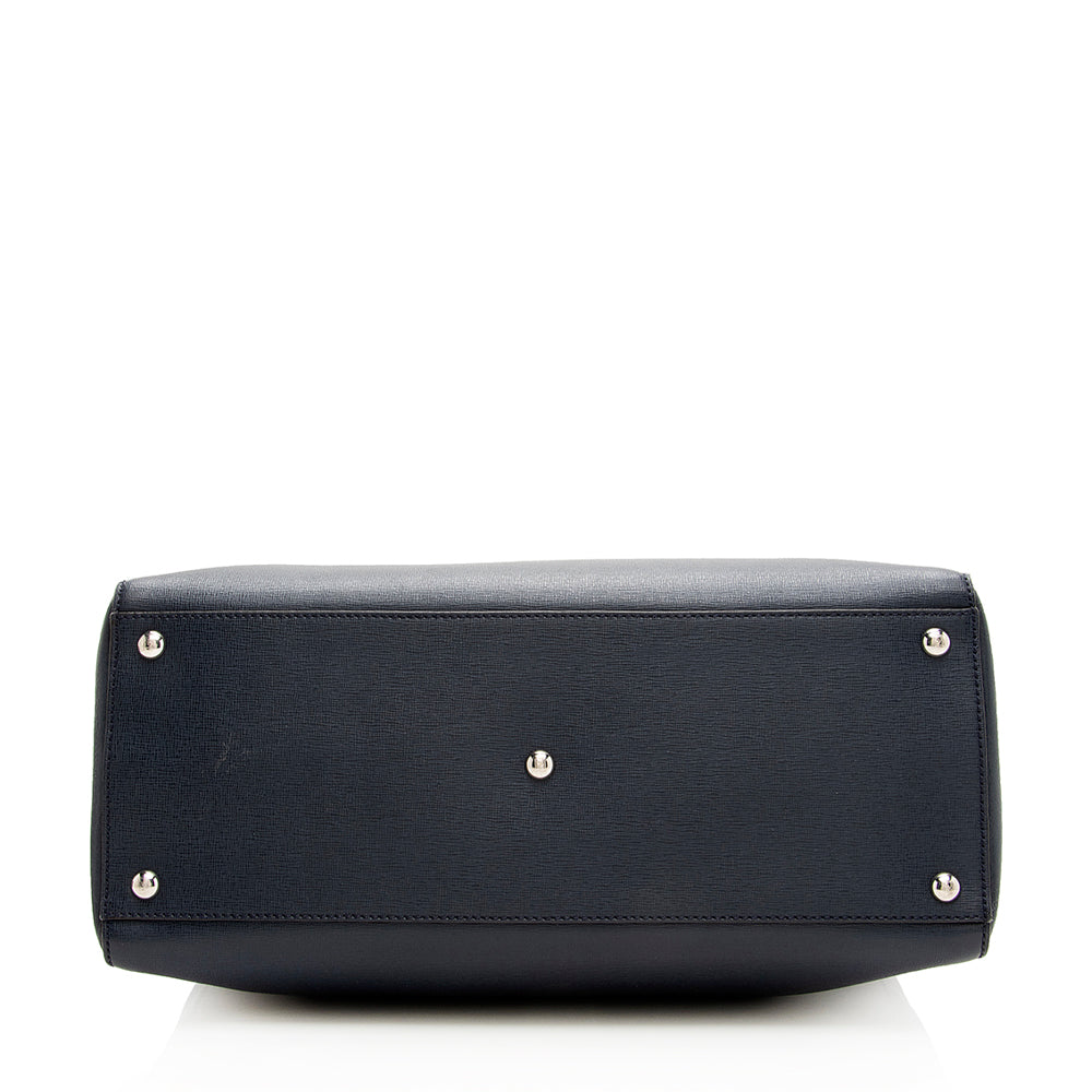 Fendi Leather 2Jours Medium Tote - FINAL SALE (SHF-18911) Rovelle Bags