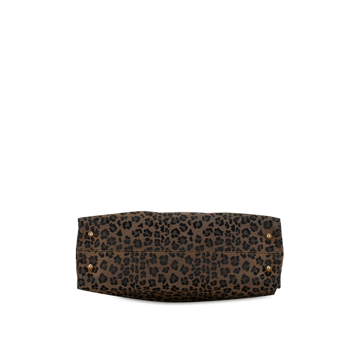 Fendi Leopard Print Canvas Tote (SHG-KYQBn0) Rovelle Bags