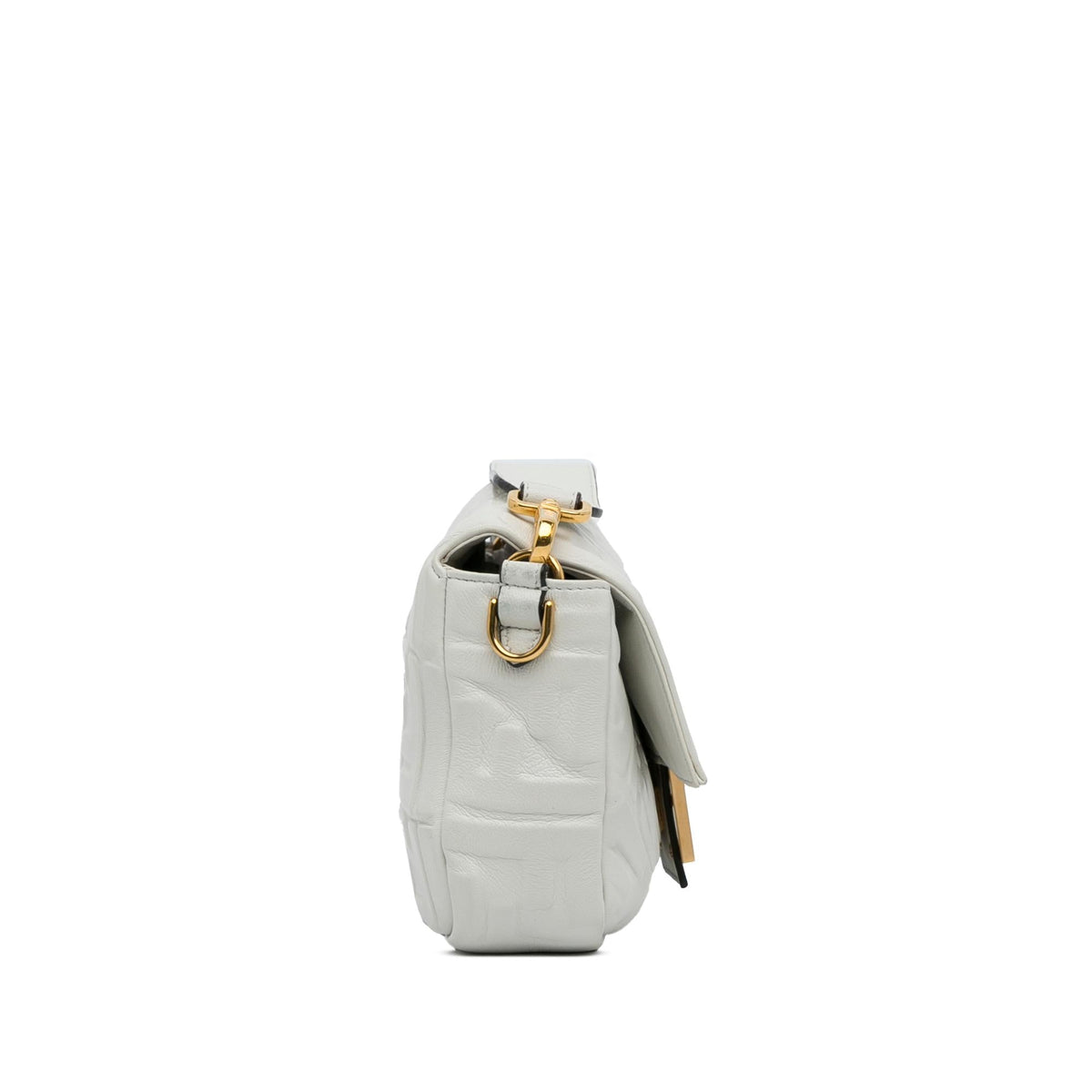 Fendi Medium Embossed FF Baguette (SHG-DinKAf) Rovelle Bags