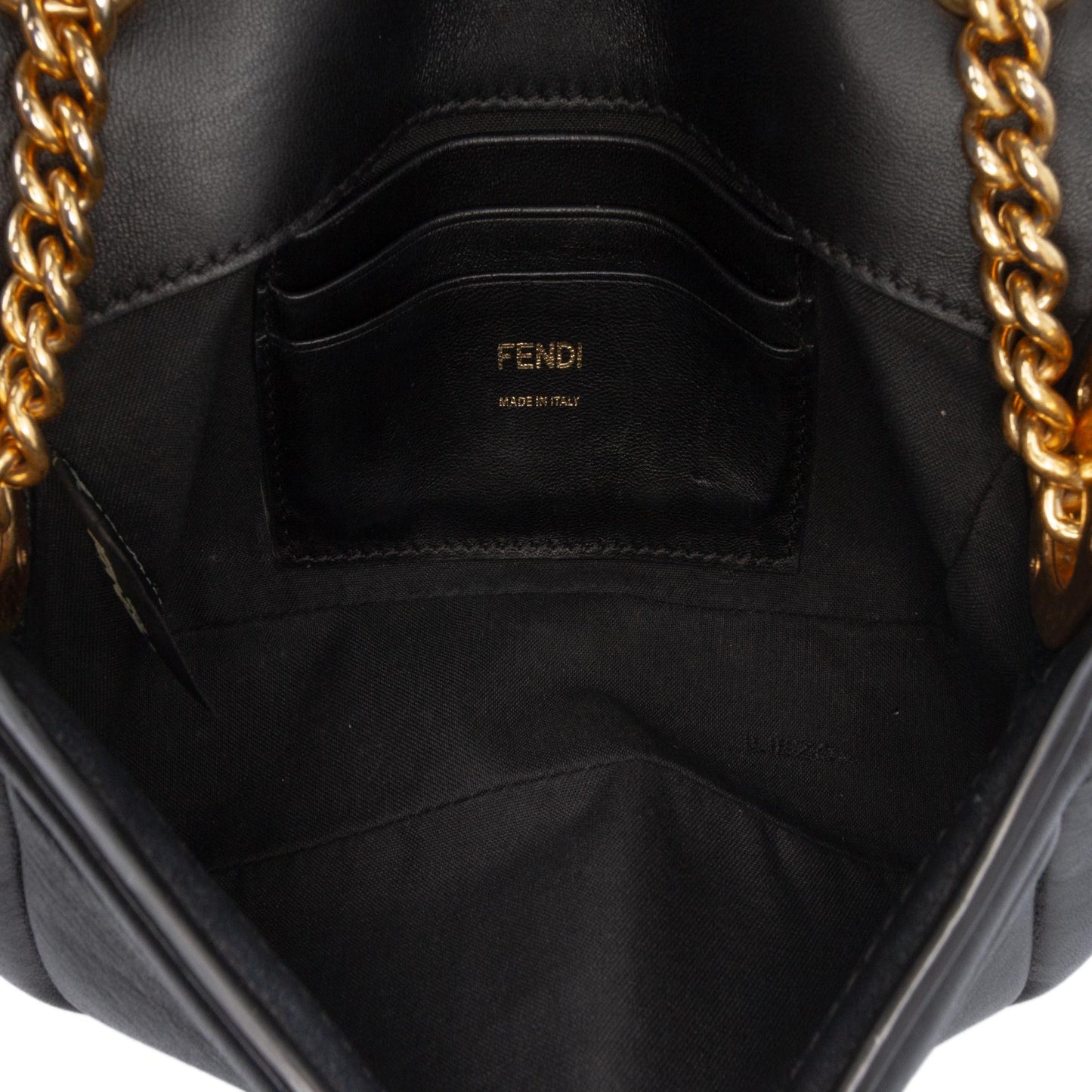 Fendi Canvas FF Marble Shoulder Bag Rovelle Bags