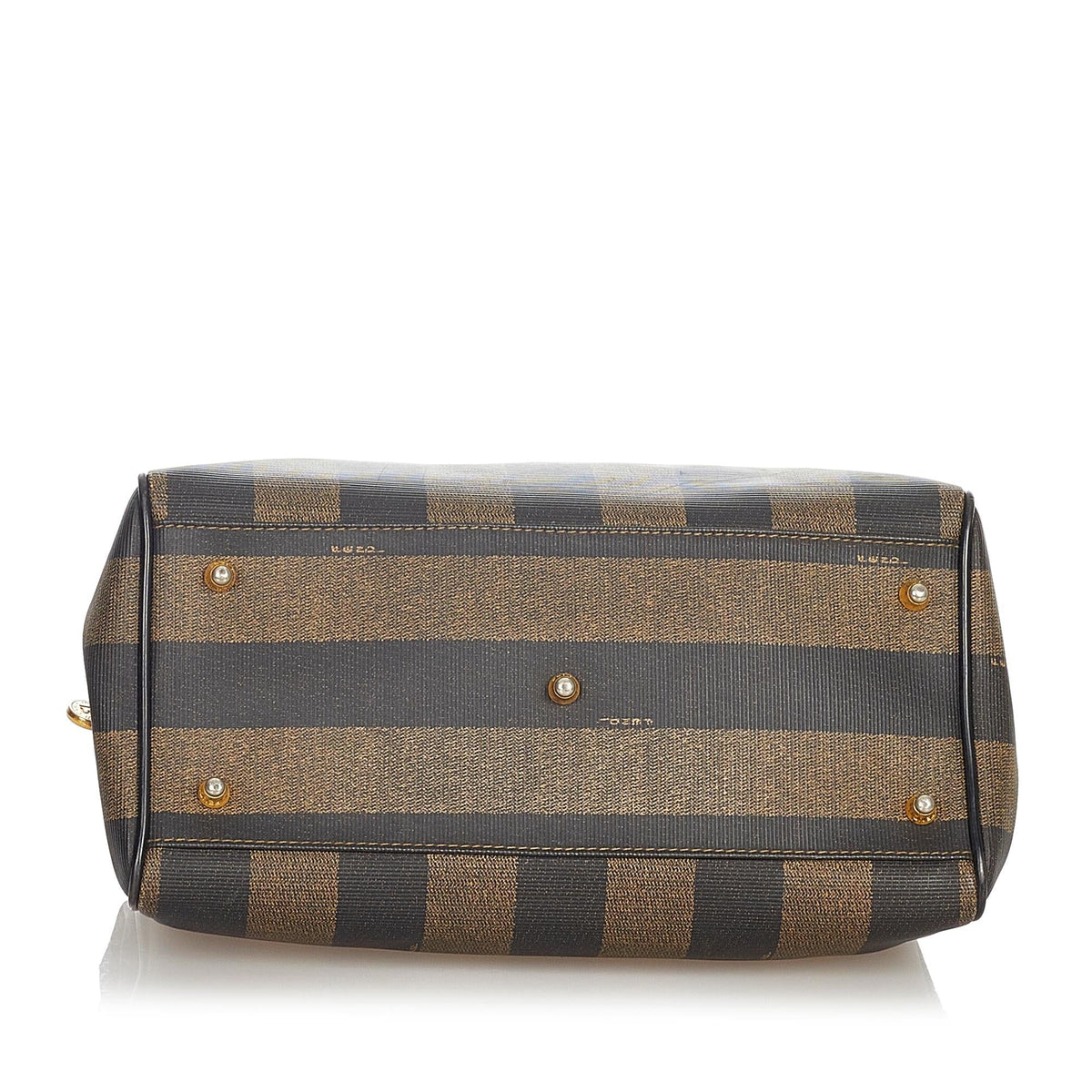 Fendi Pequin Boston Bag (SHG-23973) Rovelle Bags