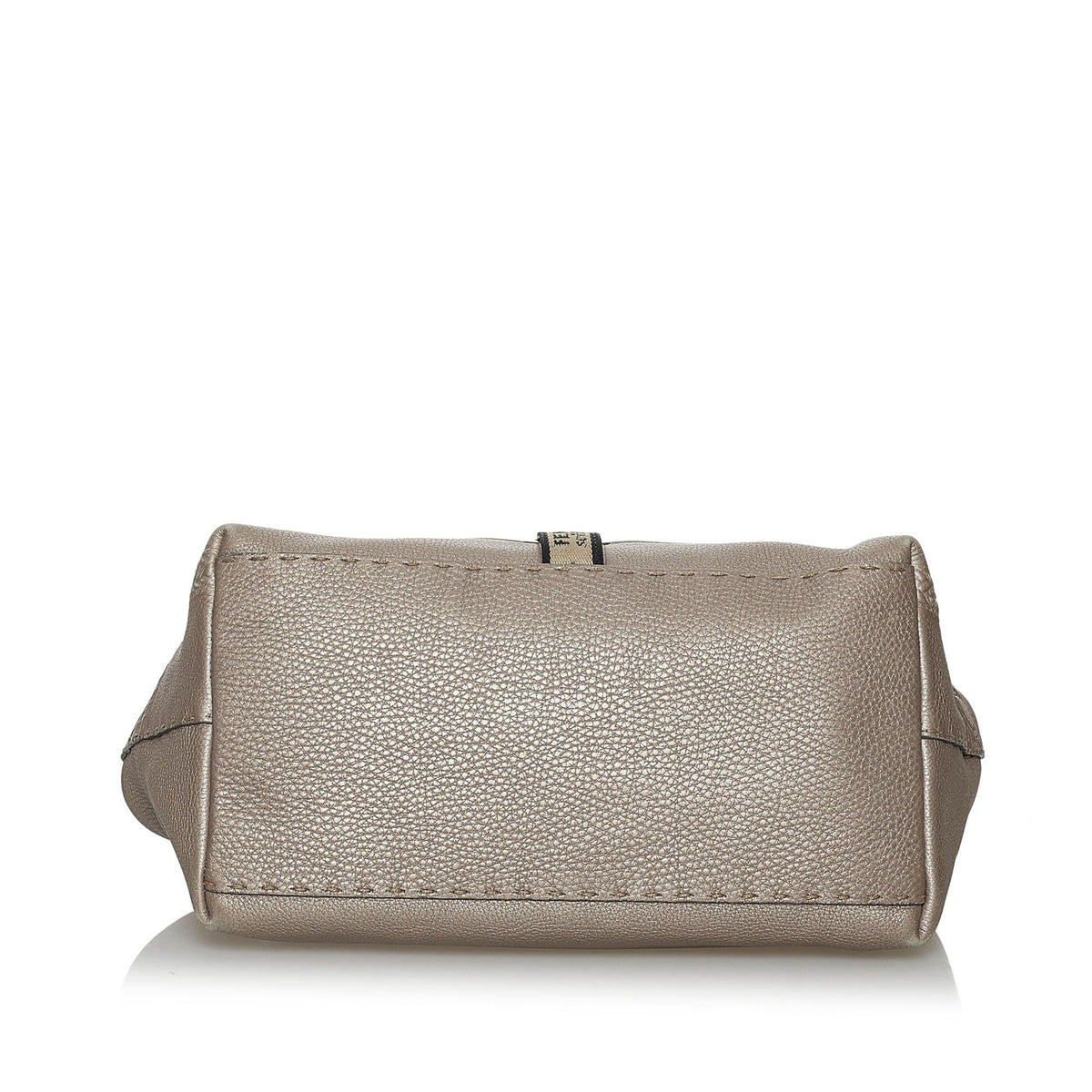 Fendi Selleria Borghese Leather Handbag (SHG-28253) Rovelle Bags