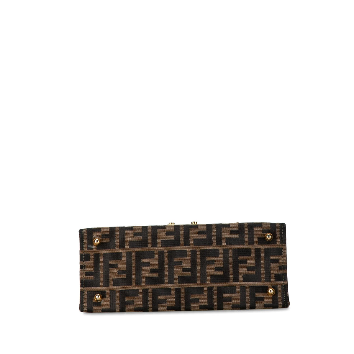 Fendi Zucca Canvas Front Pocket Tote Rovelle Bags