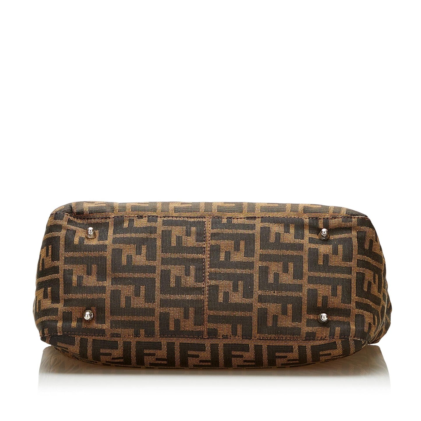 Fendi Zucca Canvas Handbag (SHG-35839) Rovelle Bags