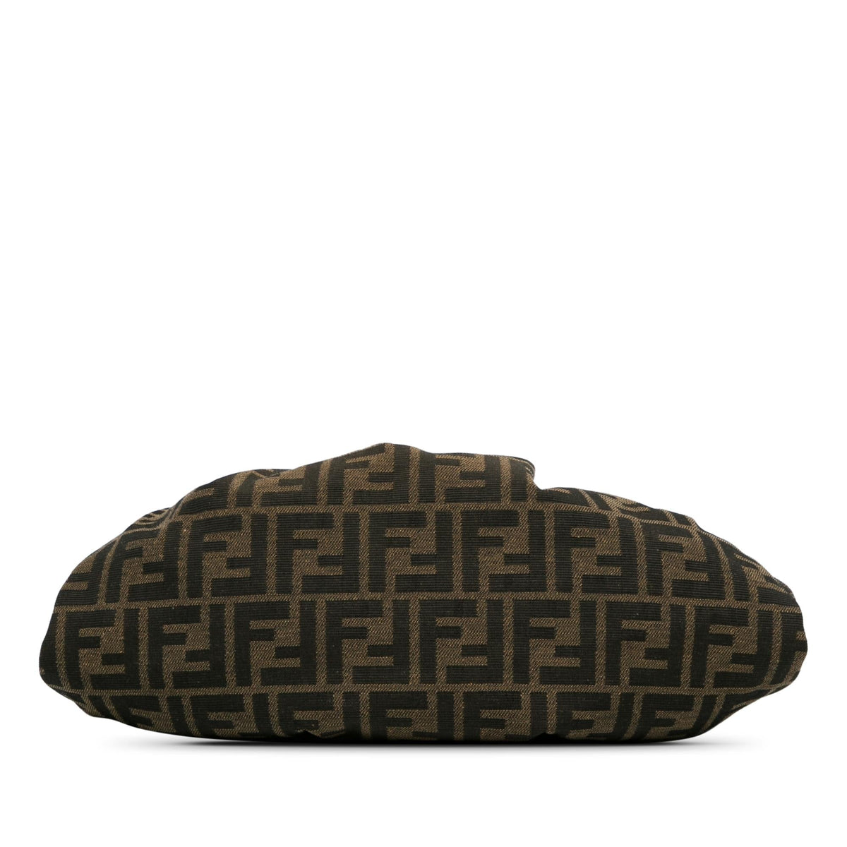 Fendi Zucca Canvas Shell Clutch (SHG-8ur43S) Rovelle Bags