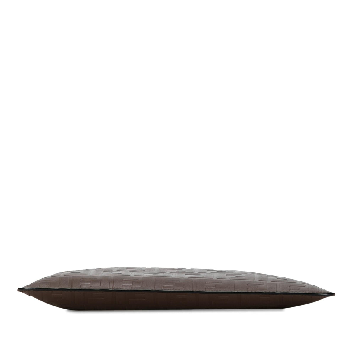 Fendi Zucca Embossed Zip Pouch (SHG-pMFnGr) Rovelle Bags
