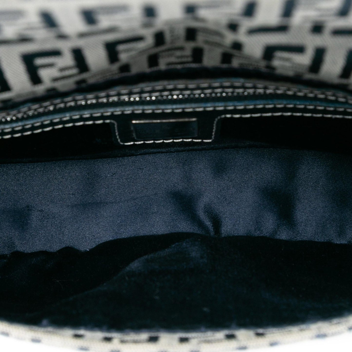 Fendi Zucchino Canvas Baguette Rovelle Bags