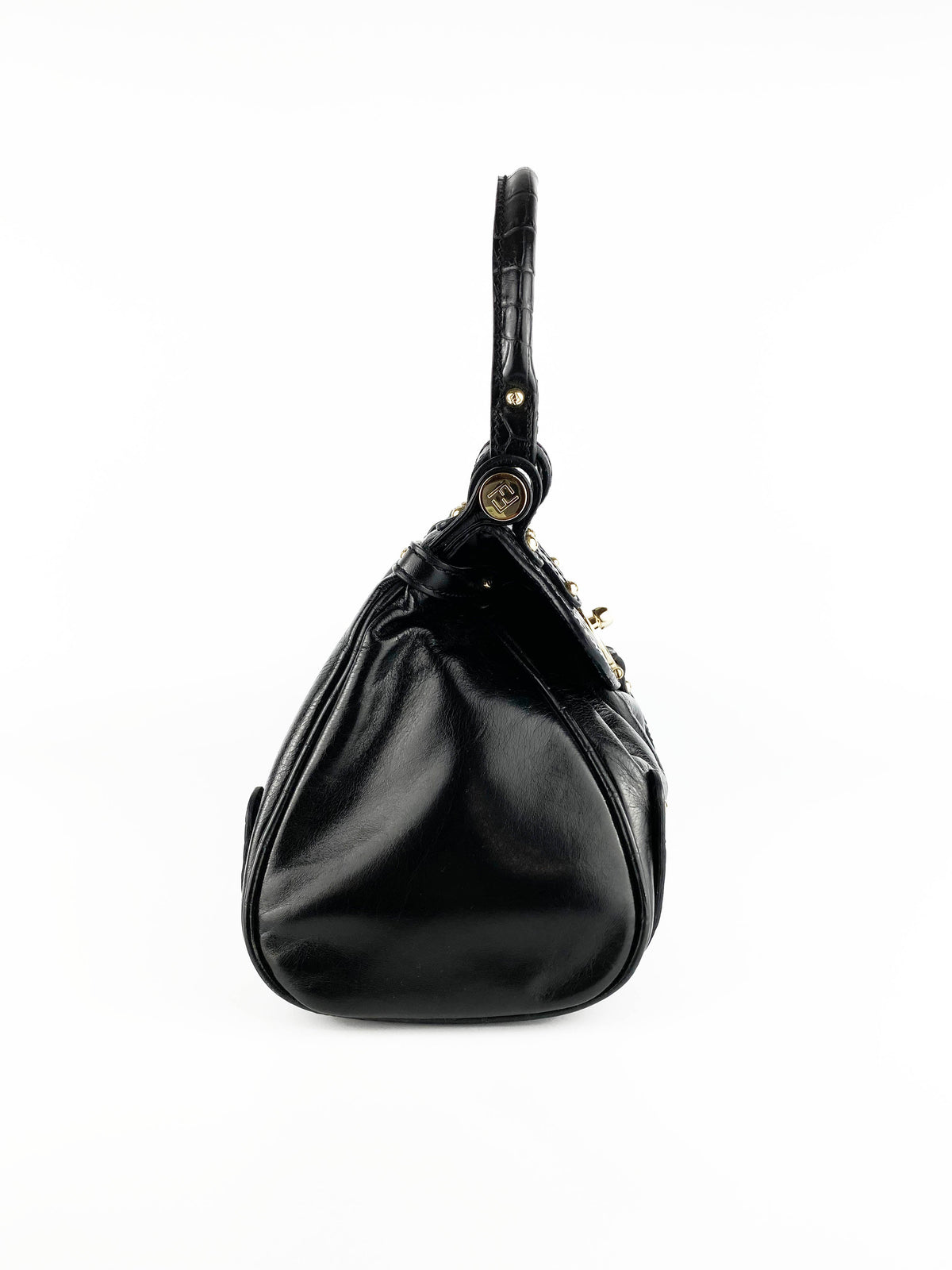 Fendi Black Borsa Magic Picola Bag Rovelle Bags