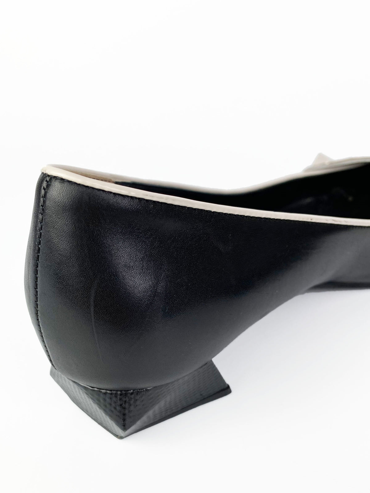 Fendi Black Flats with Silver Studs 38.5 Rovelle Bags