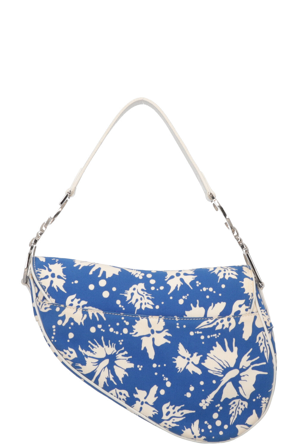 Christian Dior Surf Chick Saddle Bag Blue White Rovelle Bags