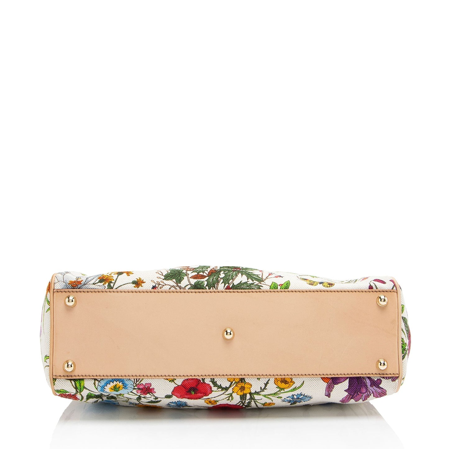 Gucci Canvas Flora Bardot Shoulder Bag Rovelle Bags