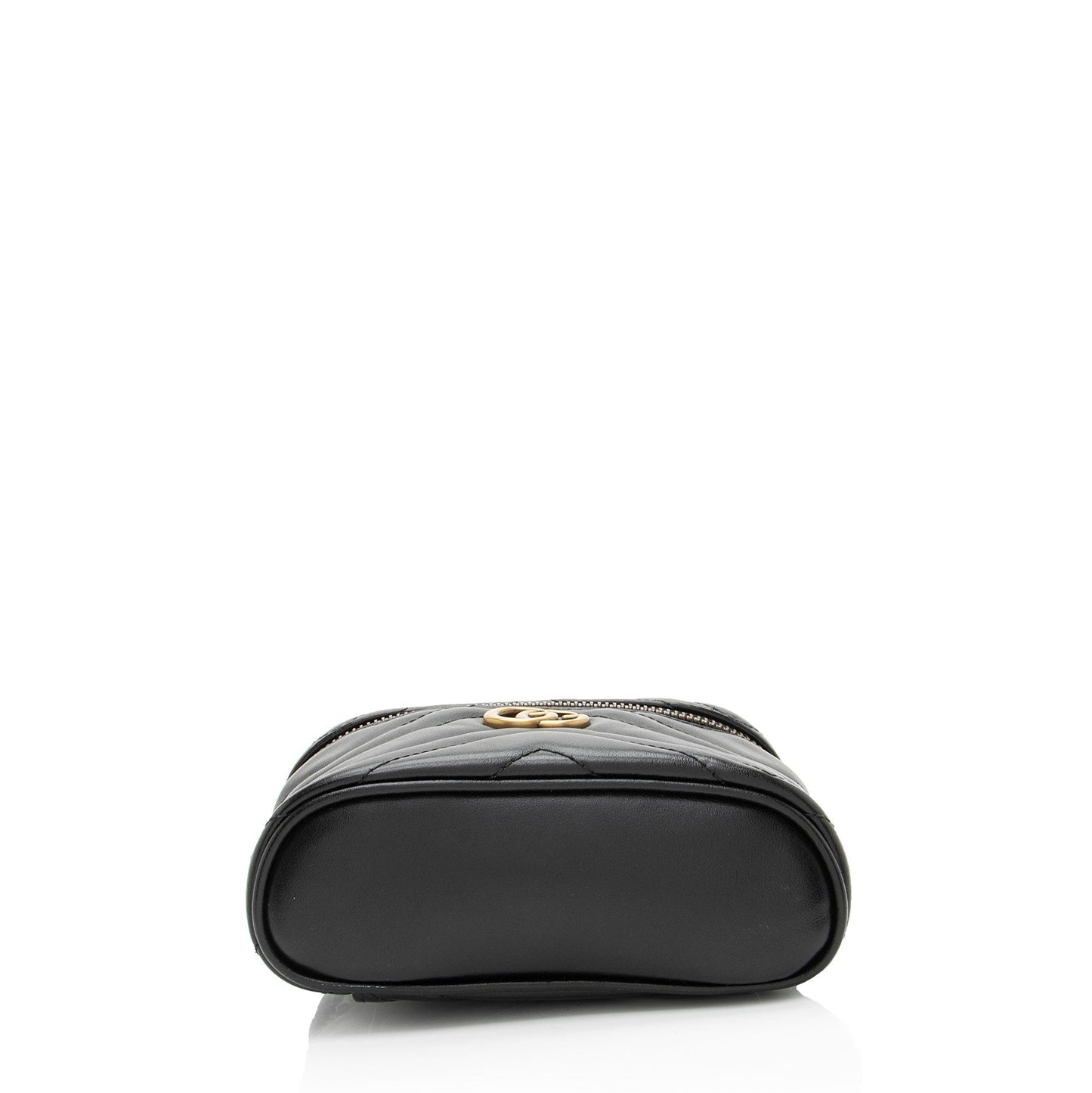 Gucci Matelasse Leather GG Marmont Mini Vanity Top Handle Rovelle Bags