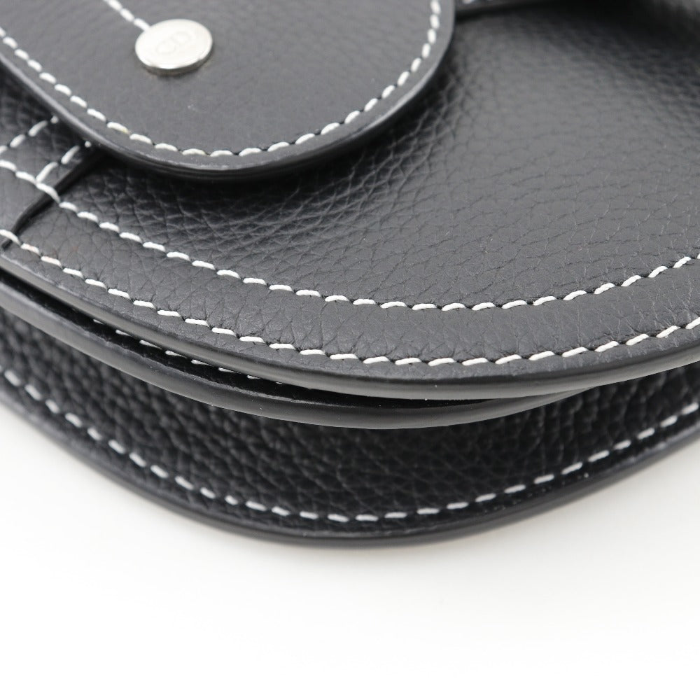 Dior Sling bag Calfskin black saddle mens Rovelle Bags