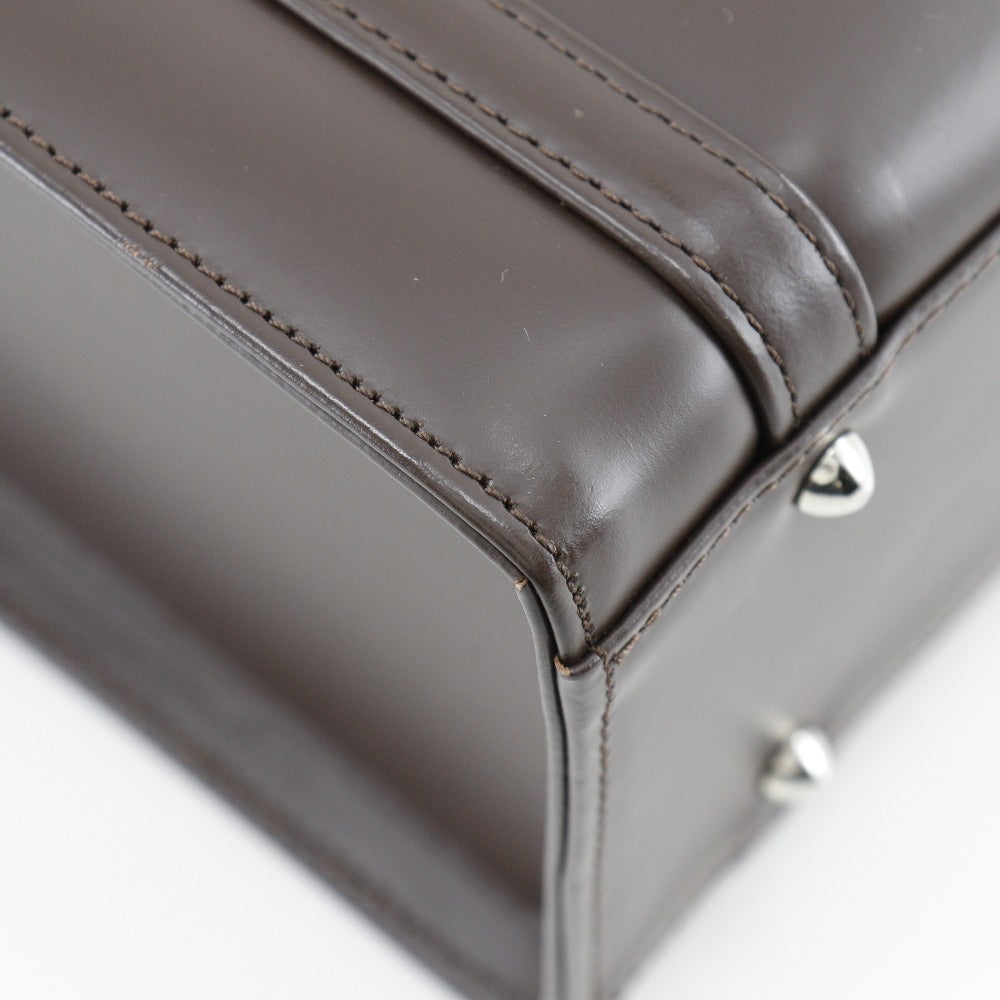 Burberry Box Nova Leather Handbag