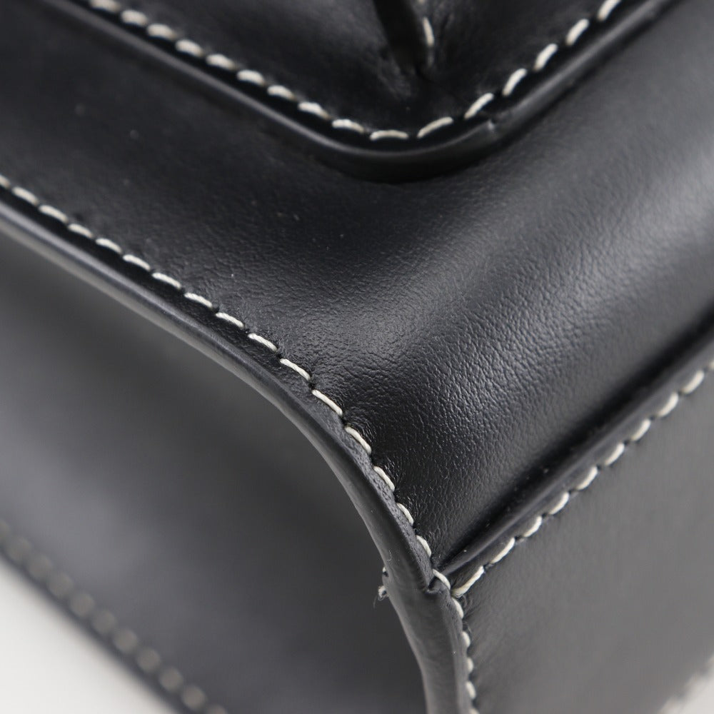 Burberry Leather Black Shoulder Bag Style 5