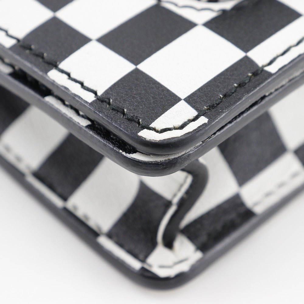Christian Dior Shoulder Bag Calfskin Black / white 2-way clutch Jadior Women Rovelle Bags