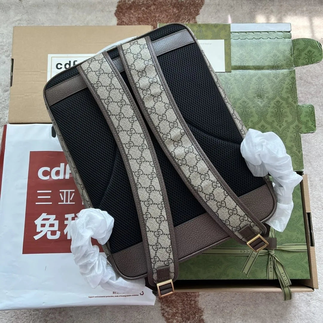 Gucci Men鈥檚 Brown 鈥榦phidia GG Medium鈥� Backpack